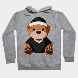 Girl Pilgrim Teddy Bear Hoodie